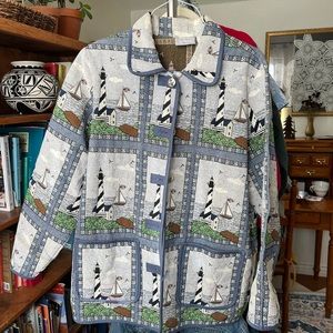 Blair lighthouse woman's coat